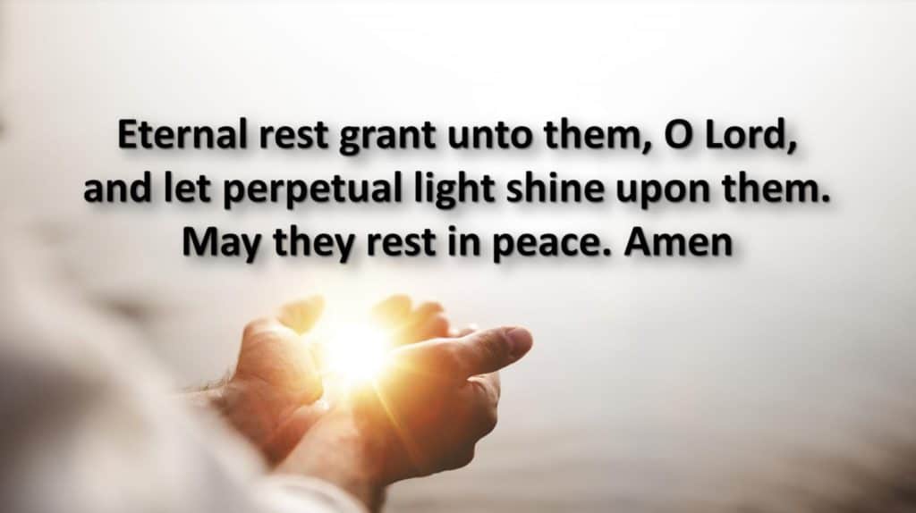 prayer for eternal rest - CHURCHGISTS.COM