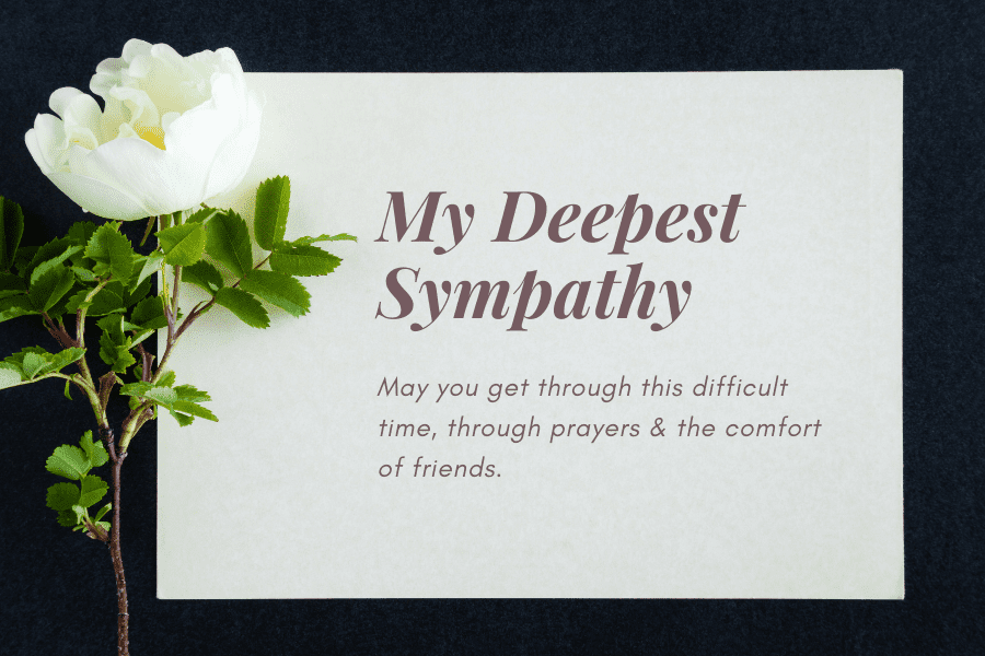 Sympathy Messages For Loss Of Husband