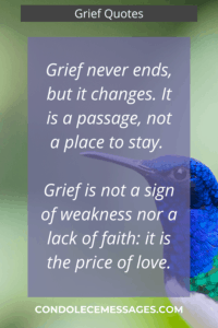 Grief Quotes to Comfort The Grieving