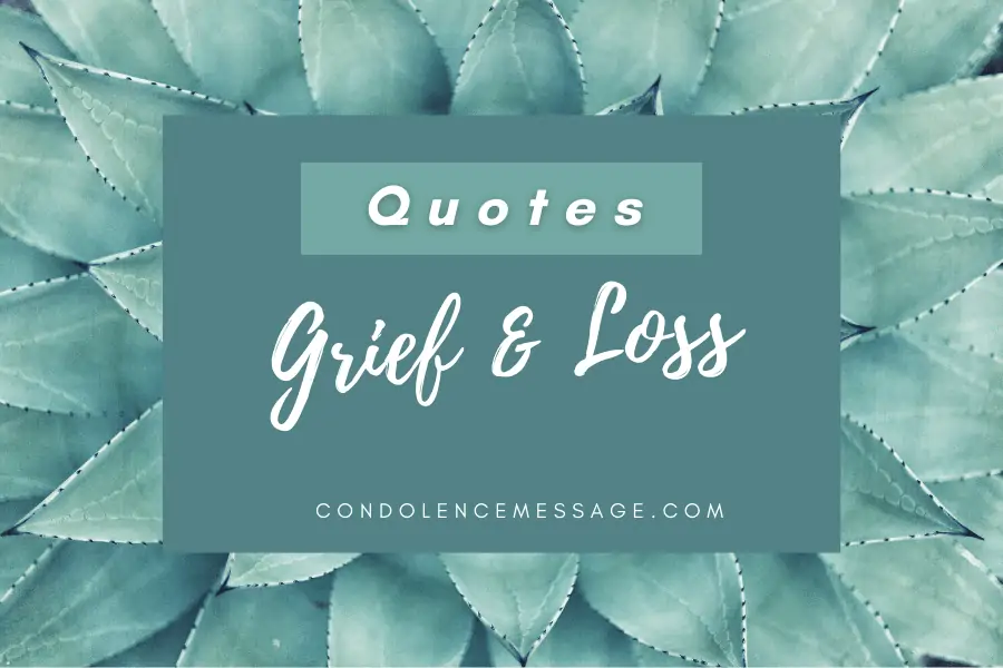 Quotes About Grief and Loss