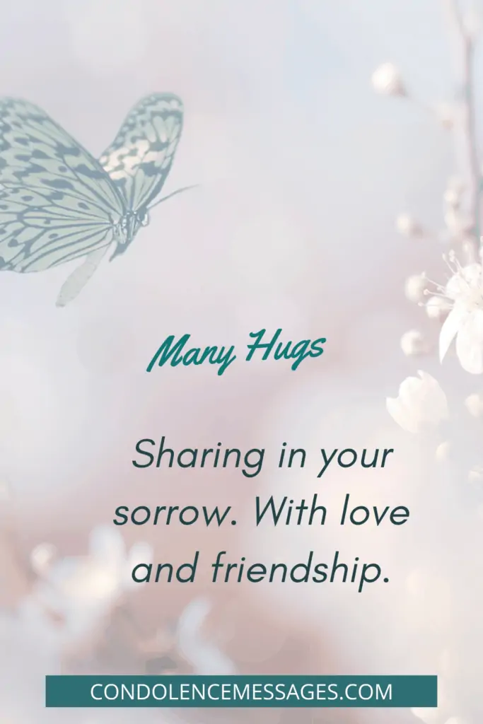 Sharing in your sorrow - Image