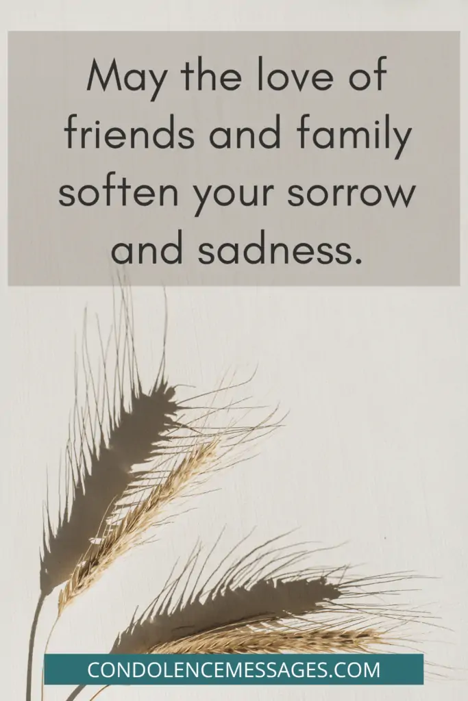 Soften Your Sorrow Condolence Image