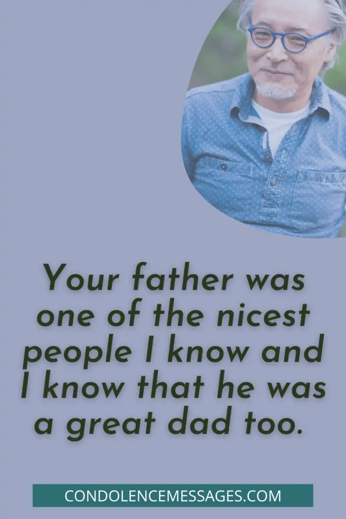 Father Sympathy Image