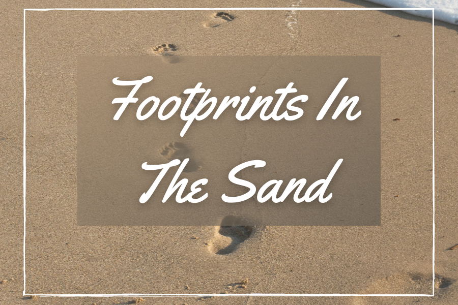 Footprints In The Sand Poem Images Pdf Tattoos