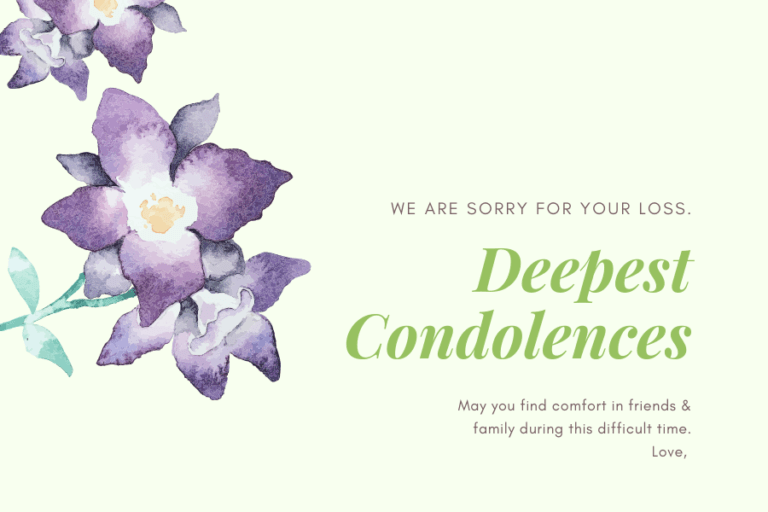 Sympathy & Condolences Images – Art of Condolence