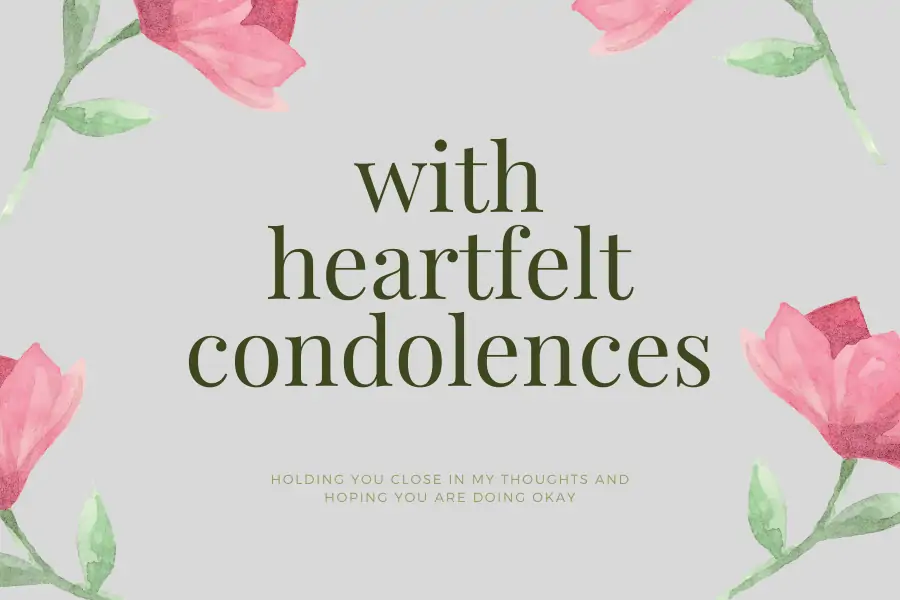 With Heartfelt Condolences - Image