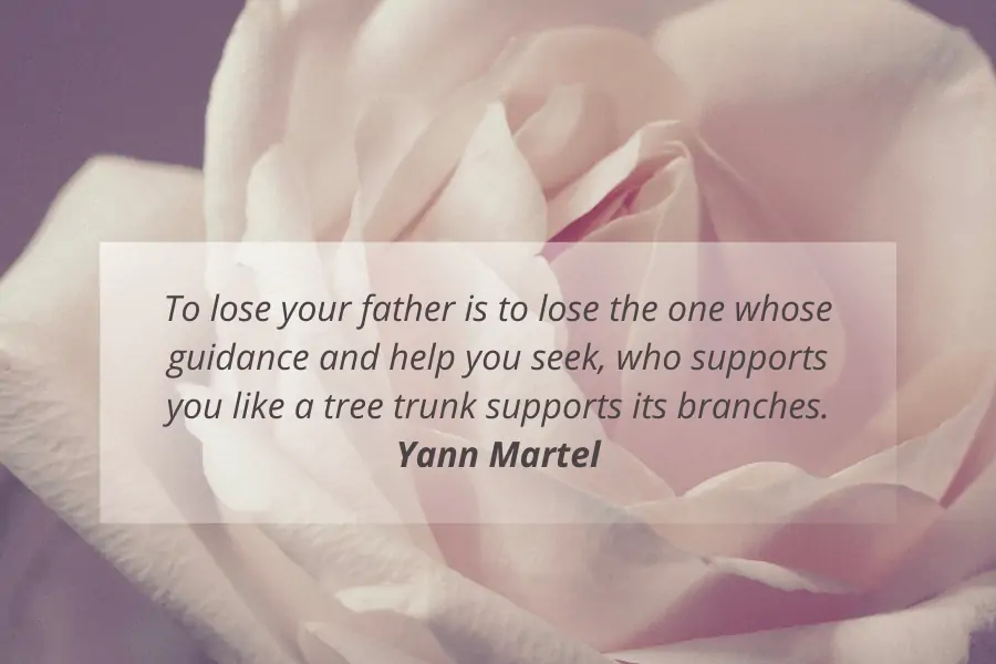 Loss of Father Grief Quote