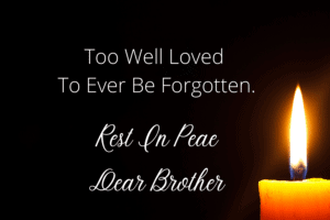 71+ Sympathy Messages For Loss Of Brother [With Images]