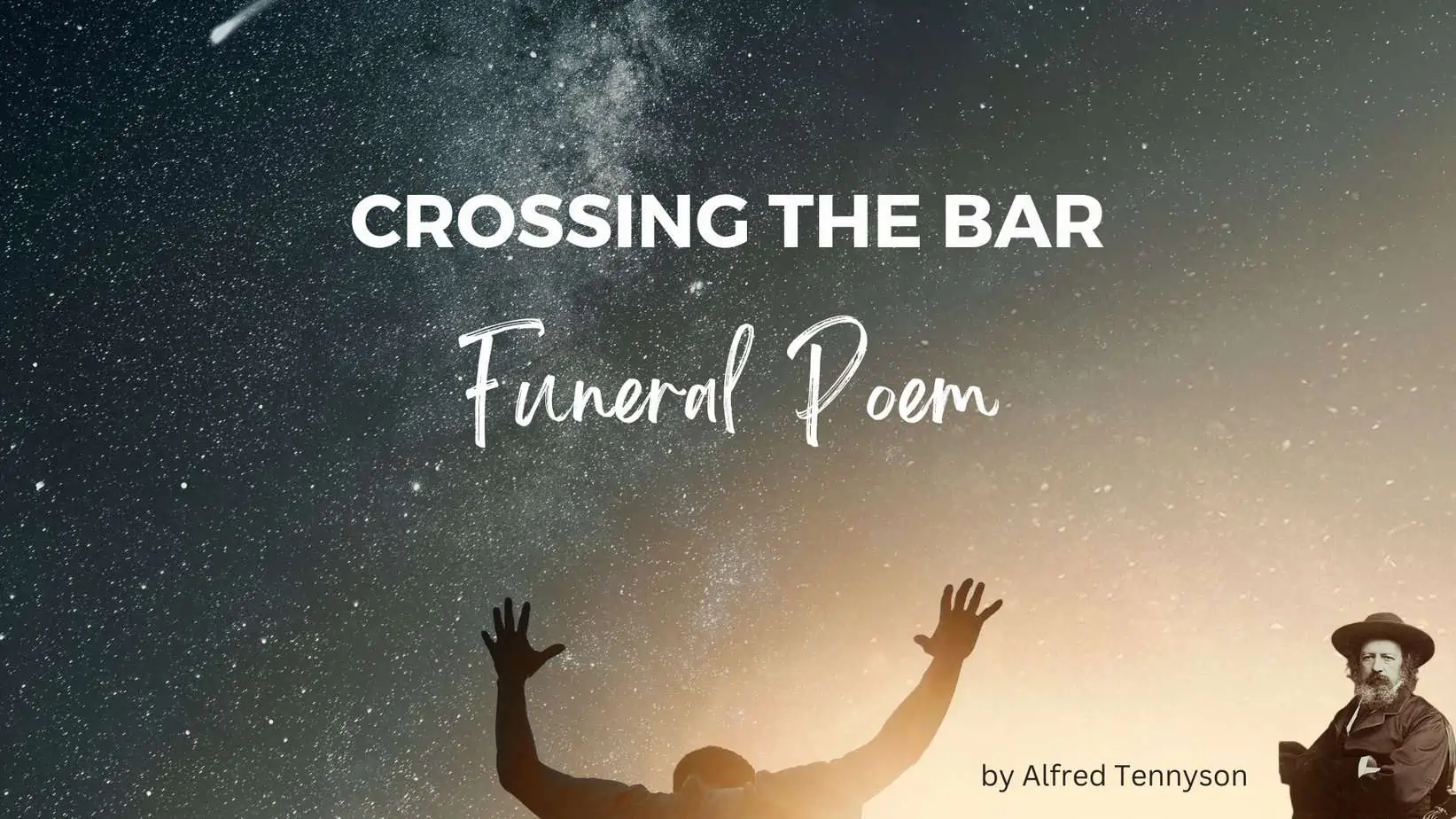 Crossing The Bar by Alfred Tennyson Funeral Poem